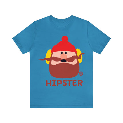 Hipster Lumberjack Unisex Tee