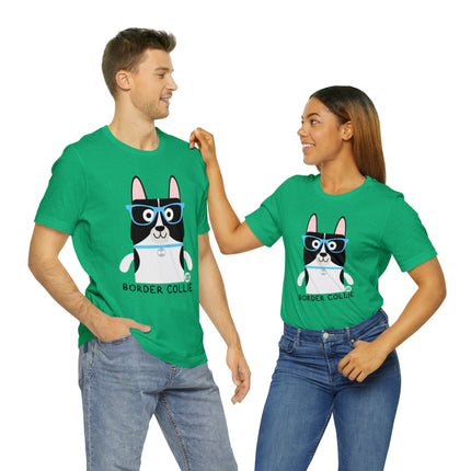 Bow Wow Meow Border Collie Unisex Tee