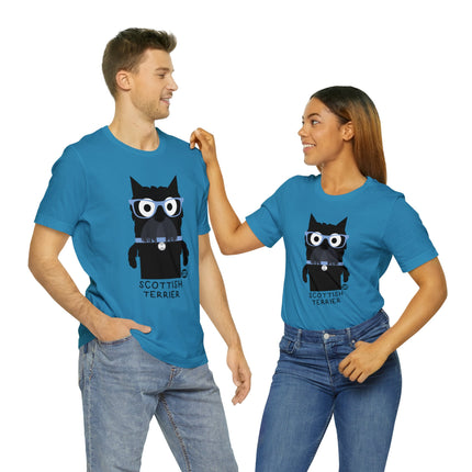 Bow Wow Meow Scottish Terrier Unisex Tee