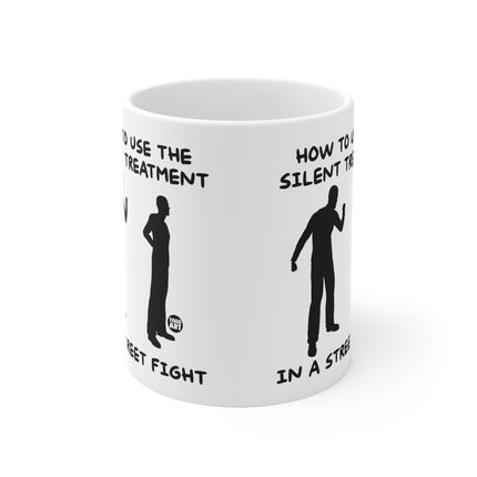 Silent Treatment Ceramic Mug