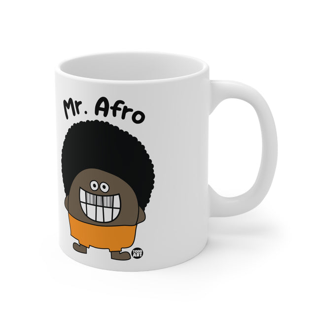 Mr. Afro Ceramic Mug