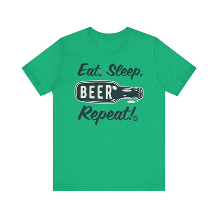 Eat Sleep Beer Repeat, Funny Beer Drinker Tees, Beer Lover Shirt Gift