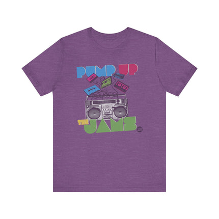 Pump Up The Jams 90s Tee, 90s Mixed Tape Shirt, Old School 90s Boombox Tee