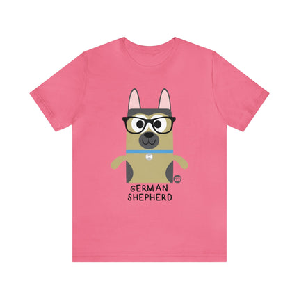 Bow Wow Meow German Shepherd Unisex Tee