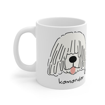 Dog Breeds Komondor Ceramic Mug