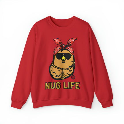 Nug Life Chicken Nugget Crewneck Sweatshirt