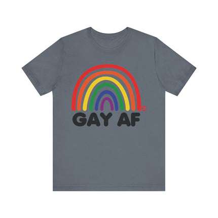 Gay AF Rainbow Tee