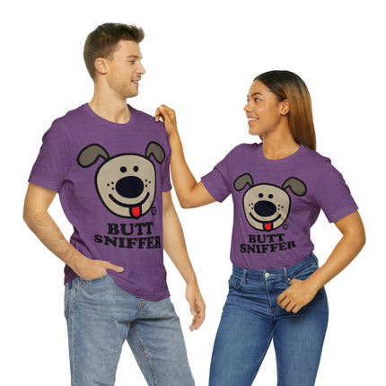 Butt Sniffer Dog Unisex Tee