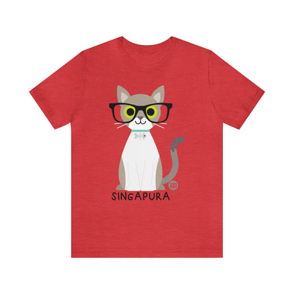 Bow Wow Meow Singapura Unisex Tee