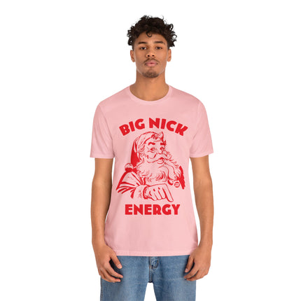 Big Nick Santa Unisex Short Sleeve Tee