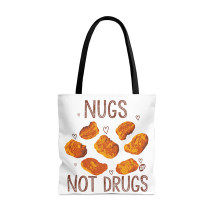 Nugs Not Drugs Chicken Nugget Tote Bag