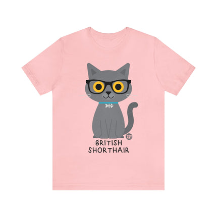 Bow Wow Meow British Shorthair Unisex Tee