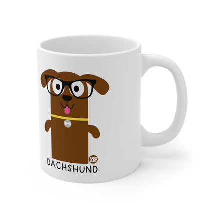 Bow Wow Meow Dacshund Ceramic Mug