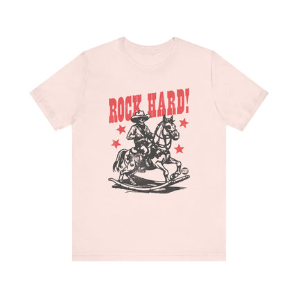 Rock Hard Horse Rocker Graphic Tee