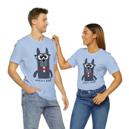 Bow Wow Meow Great Dane Unisex Tee