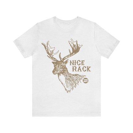 Nice Rack Deer Unisex Short Sleeve Tee