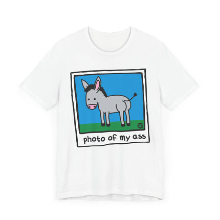 Funny "PHOTO OF MY ASS" Donkey Tee Shirt