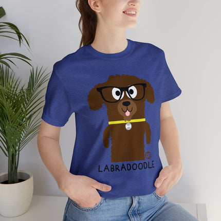 Bow Wow Meow Labradoodle Unisex Tee