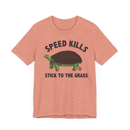 Funny "SPEED KILLS" TURTLE Tee Shirt