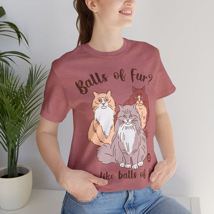 Balls of Fury Cats Unisex Tee