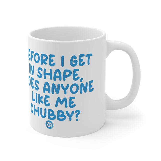 Anyone Like Me Chubby Ceramic Mug