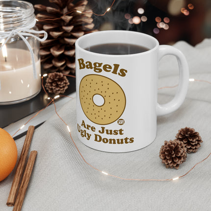 Bagels ugly Donuts Ceramic Mug