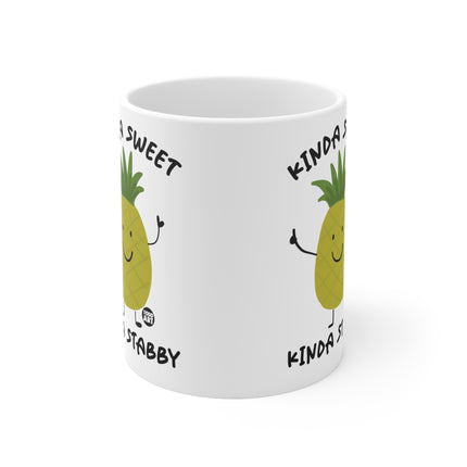 Kinda Sweet Pineapple Ceramic Mug