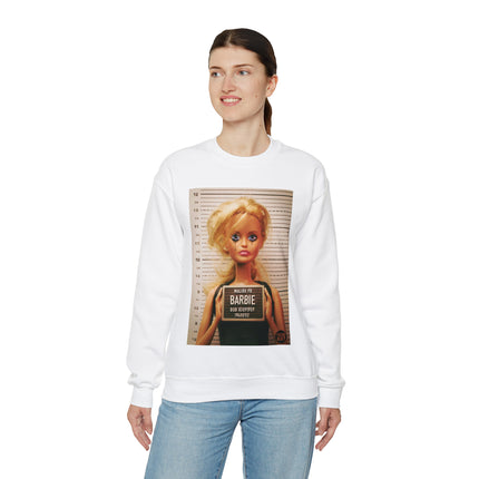 Barbie Malibu Mugshot Crewneck Sweatshirt