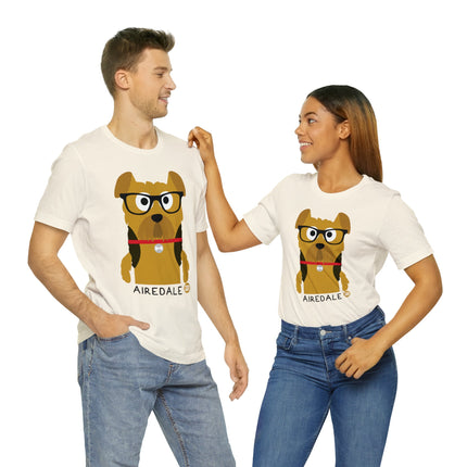 Bow Wow Meow Airedale Unisex Tee