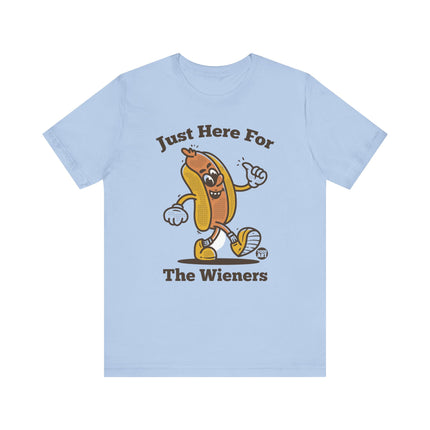 Just Here For Wieners Tee