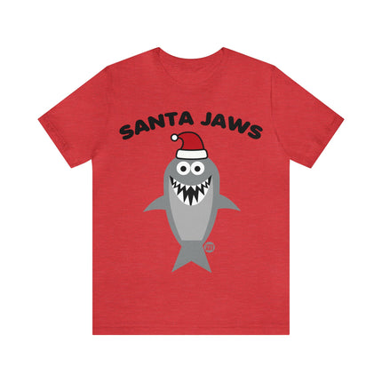 Santa Jaws Christmas Unisex Tee