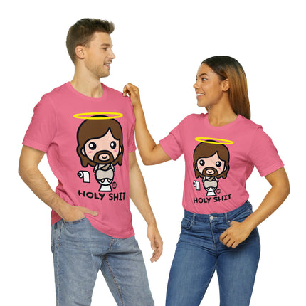 Holy Shit Jesus Unisex Short Sleeve Tee