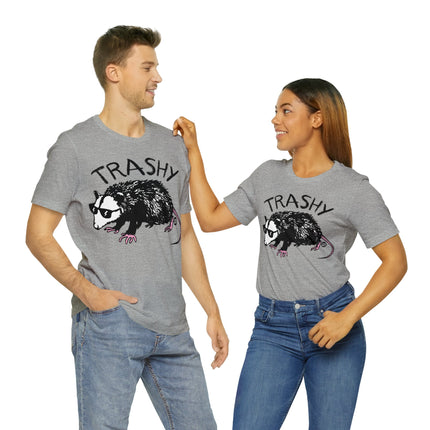 Trashy Possum Unisex Short Sleeve Tee