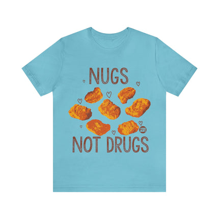 Nugs Not Drugs Chicken Nugget Unisex Short Sleeve Tee