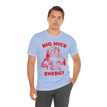 Big Nick Santa Unisex Short Sleeve Tee