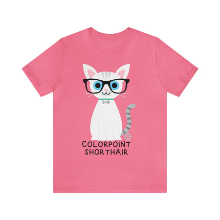 Bow Wow Meow Colorpoint Shorthair Unisex Tee