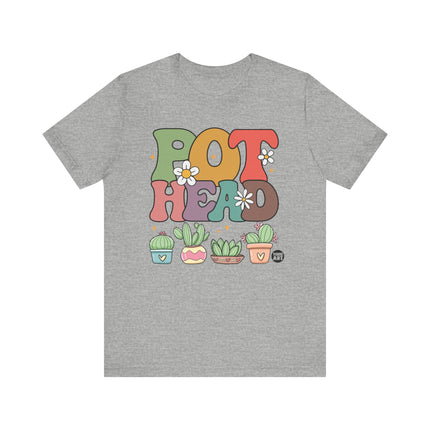 Pot Head Cute Cactus Plant Tee