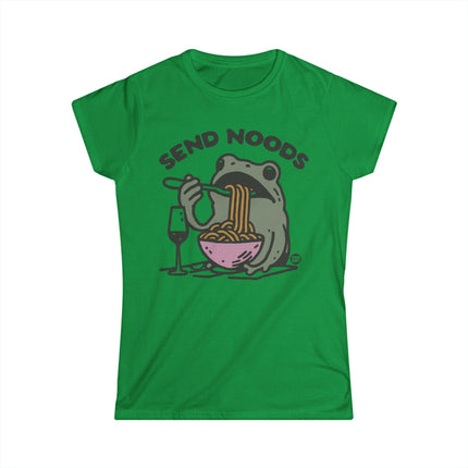 Send Noods Frog Women's Softstyle Tee