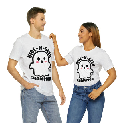 Hide and Seek Champion Unisex Short Sleeve Tee