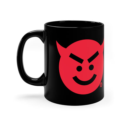 Devil Smiley Mug