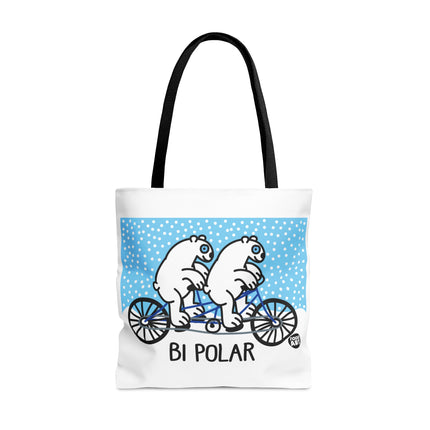 Bi Polar Bears Tote Bag