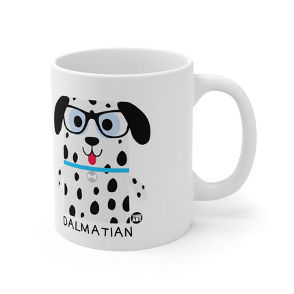 Bow Wow Meow Dalmatian Ceramic Mug