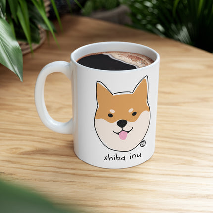 Dog Breeds Shiba Inu Ceramic Mug