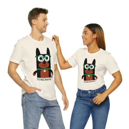 Bow Wow Meow Doberman Unisex Tee