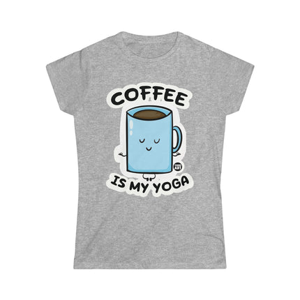 Coffee Is My Yoga Women's Softstyle Tee