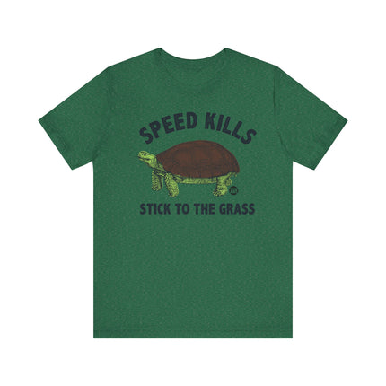 Funny "SPEED KILLS" TURTLE Tee Shirt