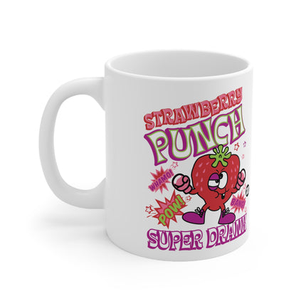 Funshine Strawberry Punch Ceramic Mug