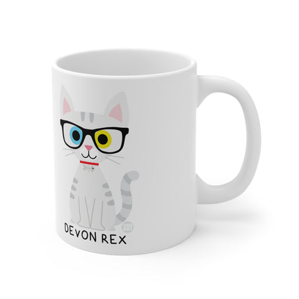 Bow Wow Meow Devon Rex Ceramic Mug