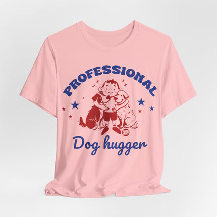 Professional Dog Hugger Boy Tshirt