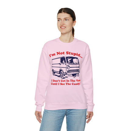 Not Stupid Candy First Candy Van Crewneck Sweatshirt